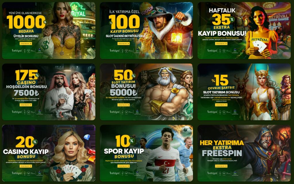 Bonuslar ve Promosyonlar