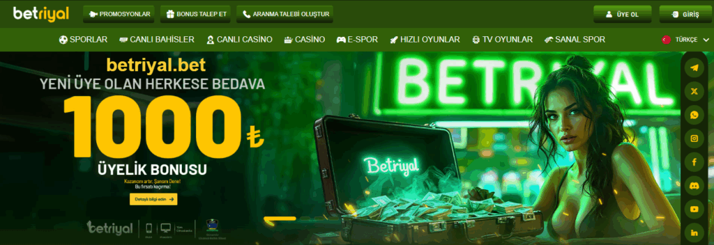 Betriyal Bonus Bahis